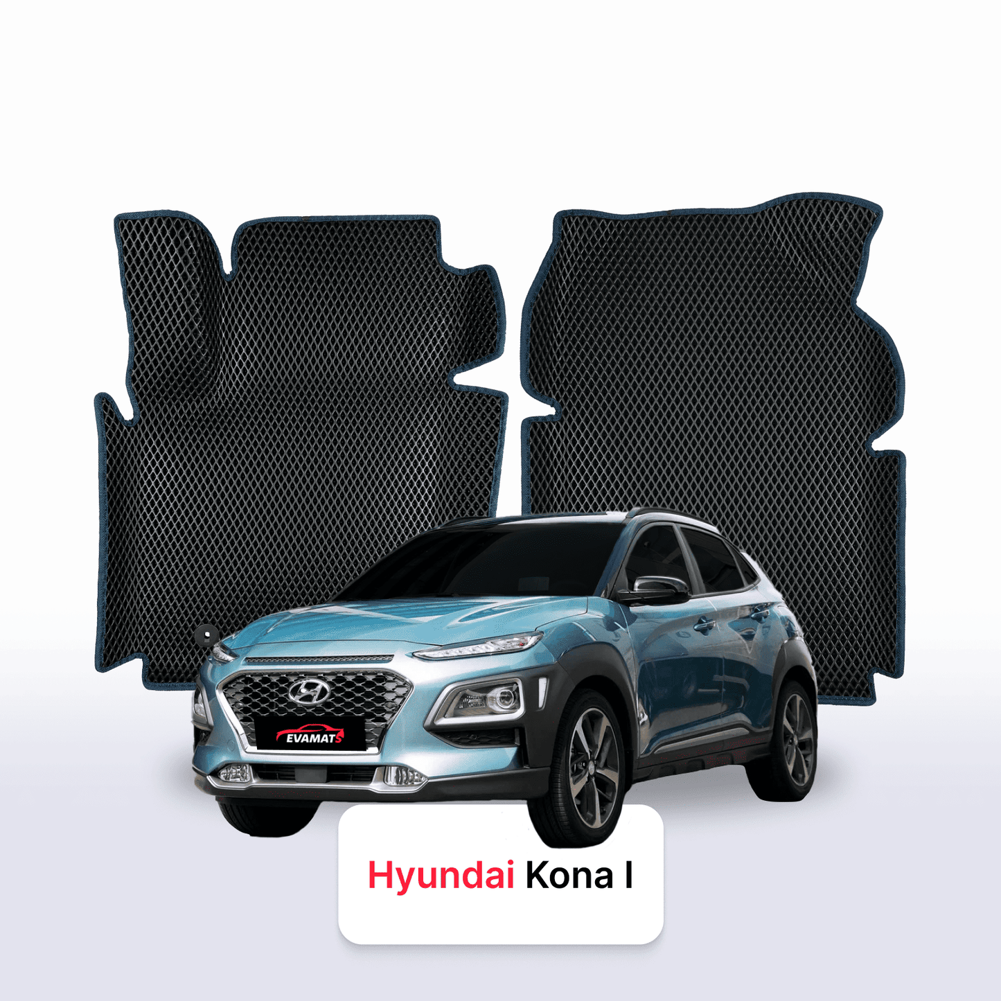 Autokoberce EVAMATS pro SUV Hyundai Kona 1 gen 2017-2023 rok