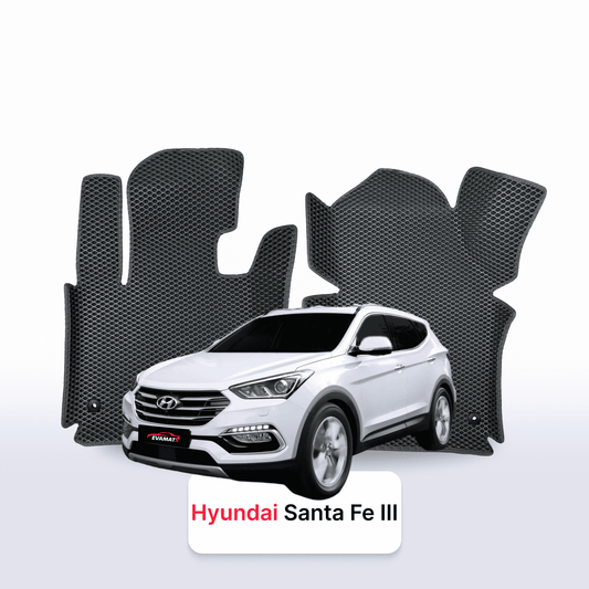Autokoberce EVAMATS pro SUV Hyundai Santa Fe 3 gen 2012-2018 rok