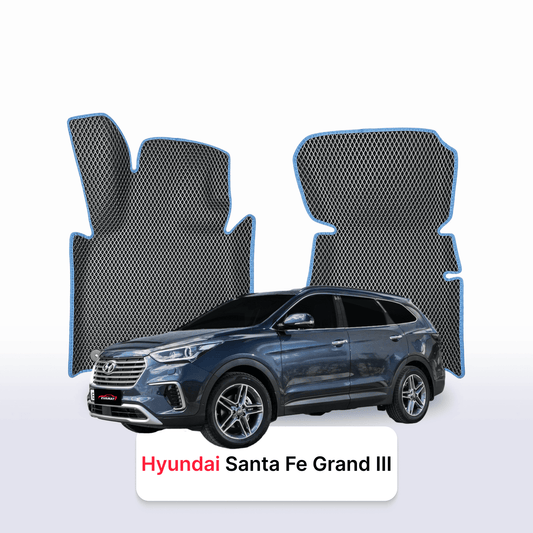 Autokoberce EVAMATS pro SUV Hyundai Santa Fe Grand 3 gen 2012-2018 rok