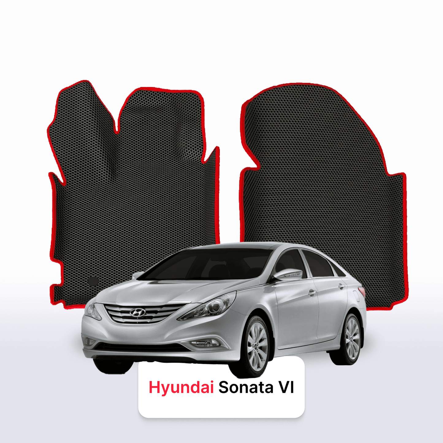 Autokoberce EVA pro Hyundai Sonata(YF) 6 gen 2009-2014 r. SEDAN