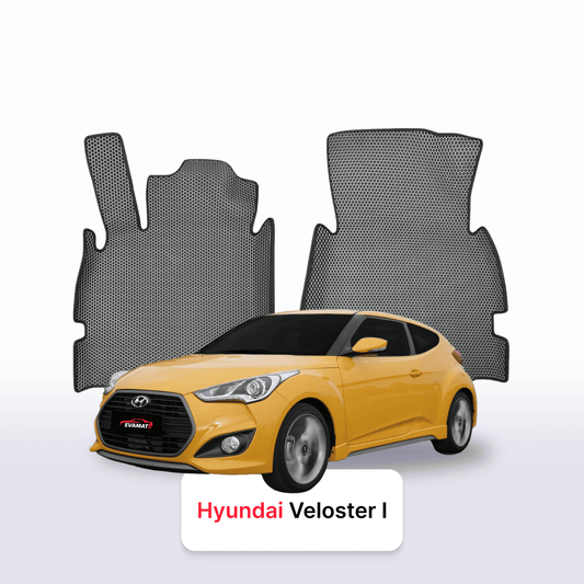 Autokoberce EVAMATS pro Hyundai Veloster 1 gen 2011-2018 rok HATCHBACK 4dv.