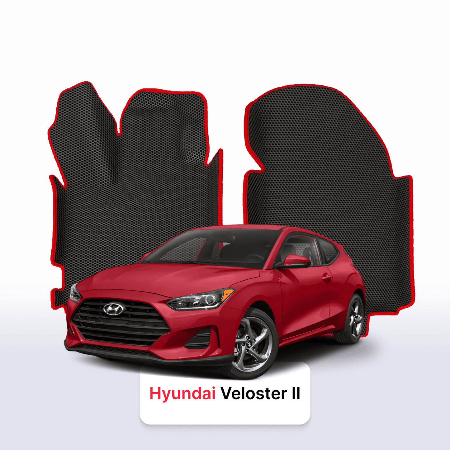 Autokoberce EVAMATS pro Hyundai Veloster 2 gen 2018-2022 rok HATCHBACK 4dv.