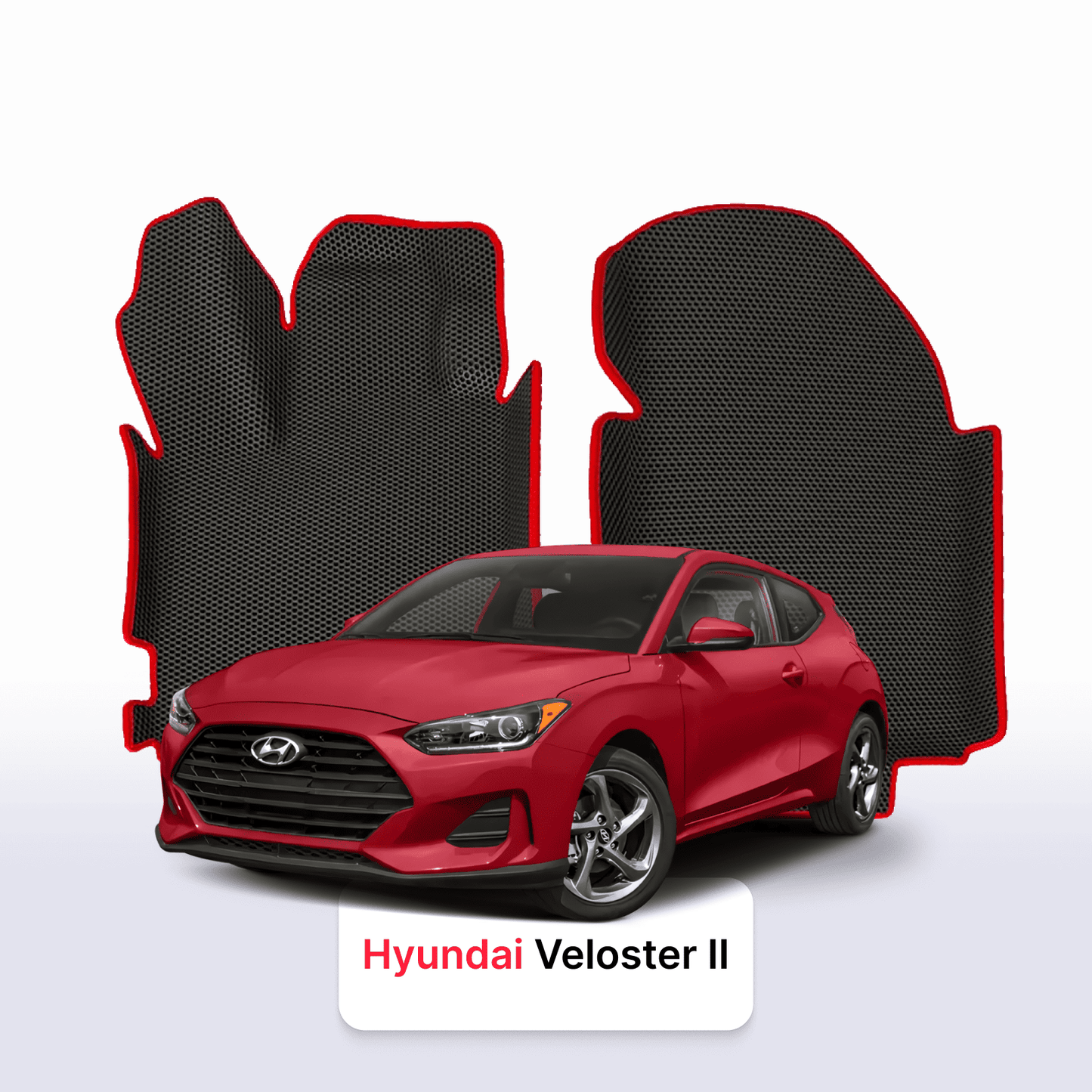 Autokoberce EVA pro Hyundai Veloster 2 gen 2018-2022 r. Hatchback 4 door