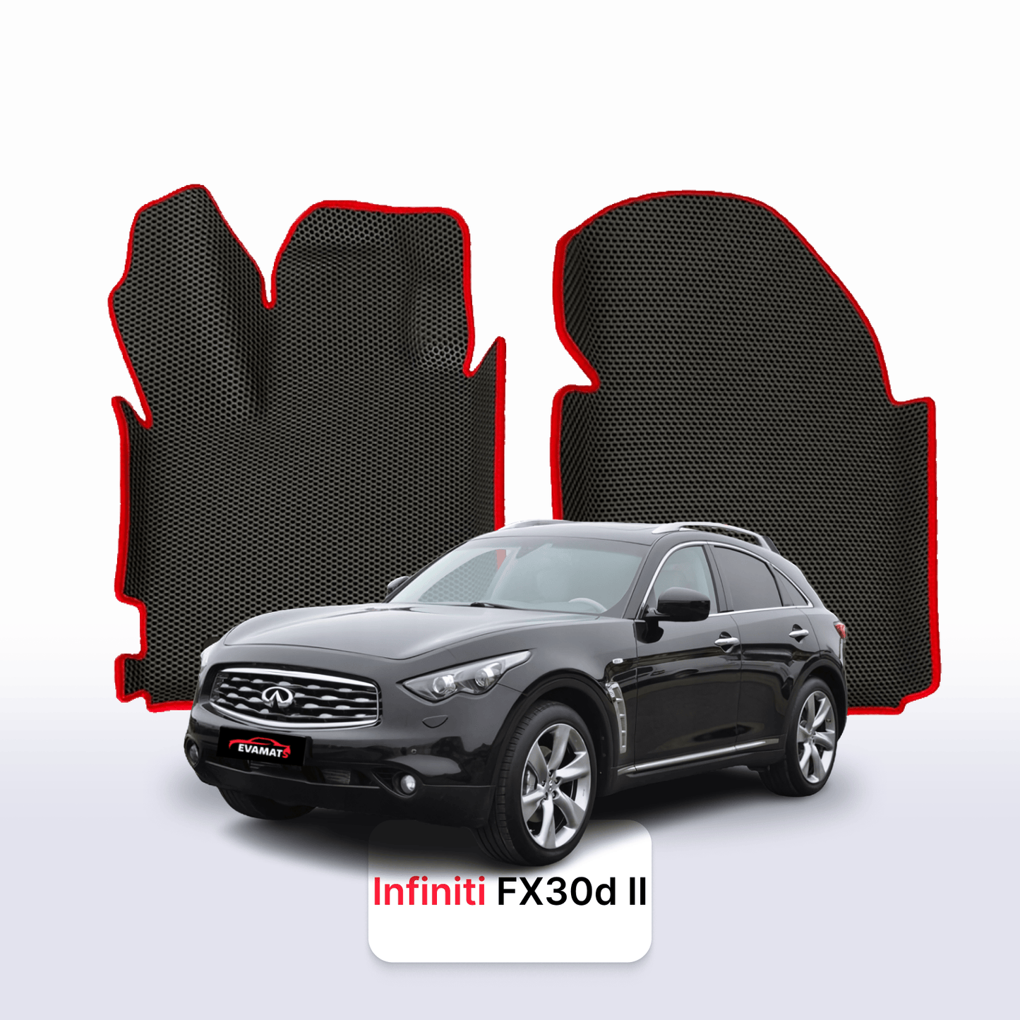 Autokoberce EVAMATS pro SUV Infiniti FX30d 2 gen 2008-2013