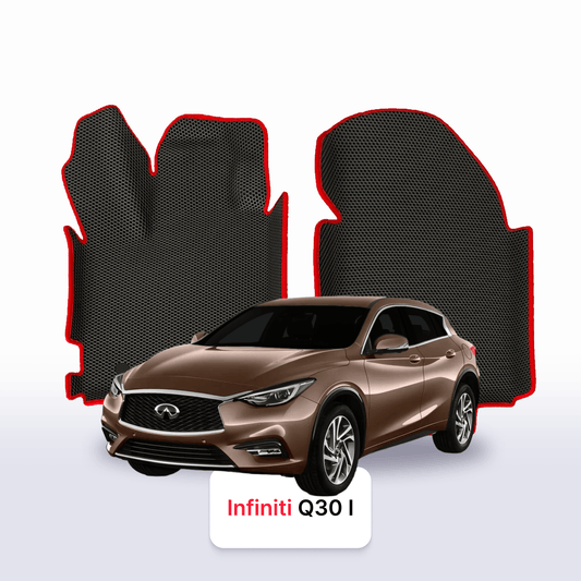Autokoberce EVAMATS pro Infiniti Q30 1 gen 2015-2019 rok HATCHBACK 5dv.