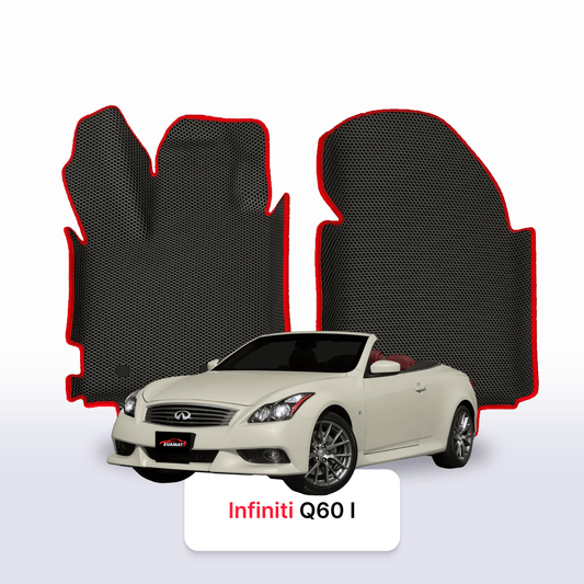 Autokoberce EVAMATS pro Infiniti Q60 1 gen 2013-2023 rok CABRIO