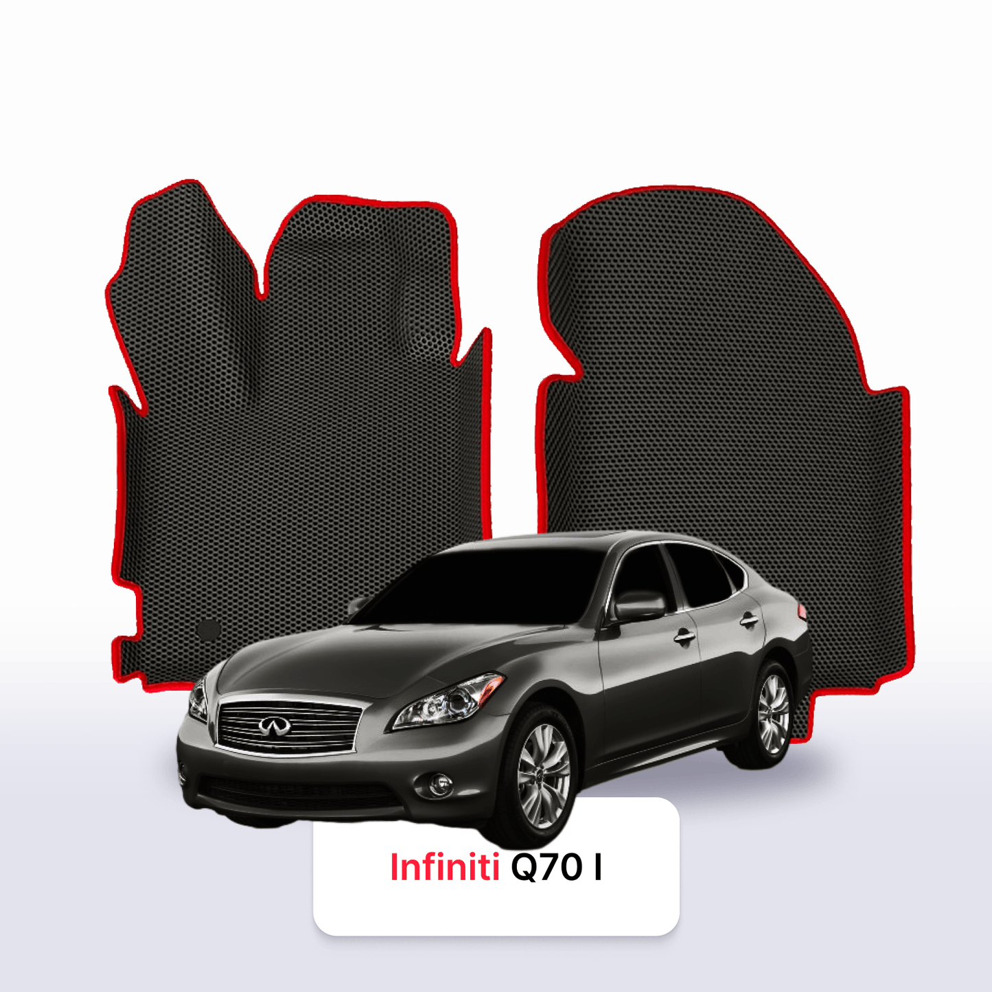 Autokoberce EVAMATS pro Infiniti Q70 1 gen 2013-2019 rok SEDAN