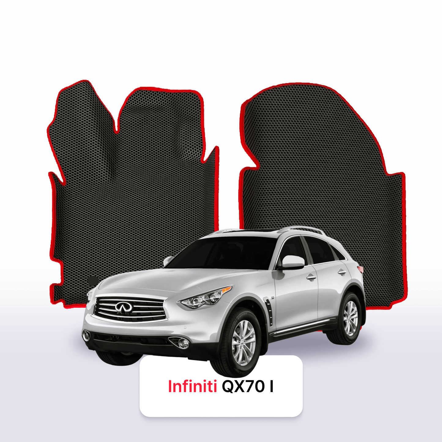 Autokoberce EVAMATS pro SUV Infiniti QX70 1 gen 2013-2017