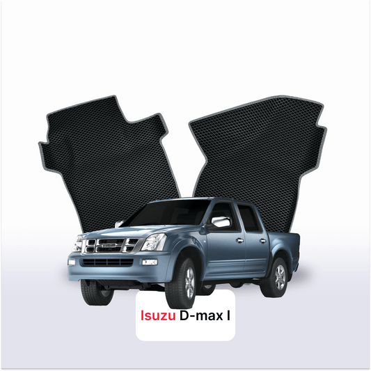 Autokoberce EVAMATS pro Isuzu D-Max 1 gen 2002-2012 rok PICK-UP dvoukabina