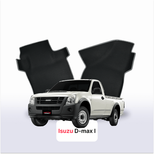 Autokoberce EVAMATS pro Isuzu D-Max 1 gen 2002-2012 rok PICK-UP jednokabinová