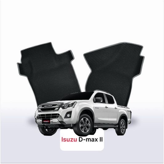 Autokoberce EVAMATS pro Isuzu D-Max 2 gen 2012-2019 rok PICK-UP dvoukabina