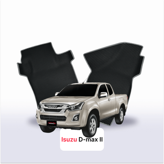 Autokoberce EVAMATS pro Isuzu D-Max 2 gen 2012-2019 rok PICK-UP jedna a půl kabina