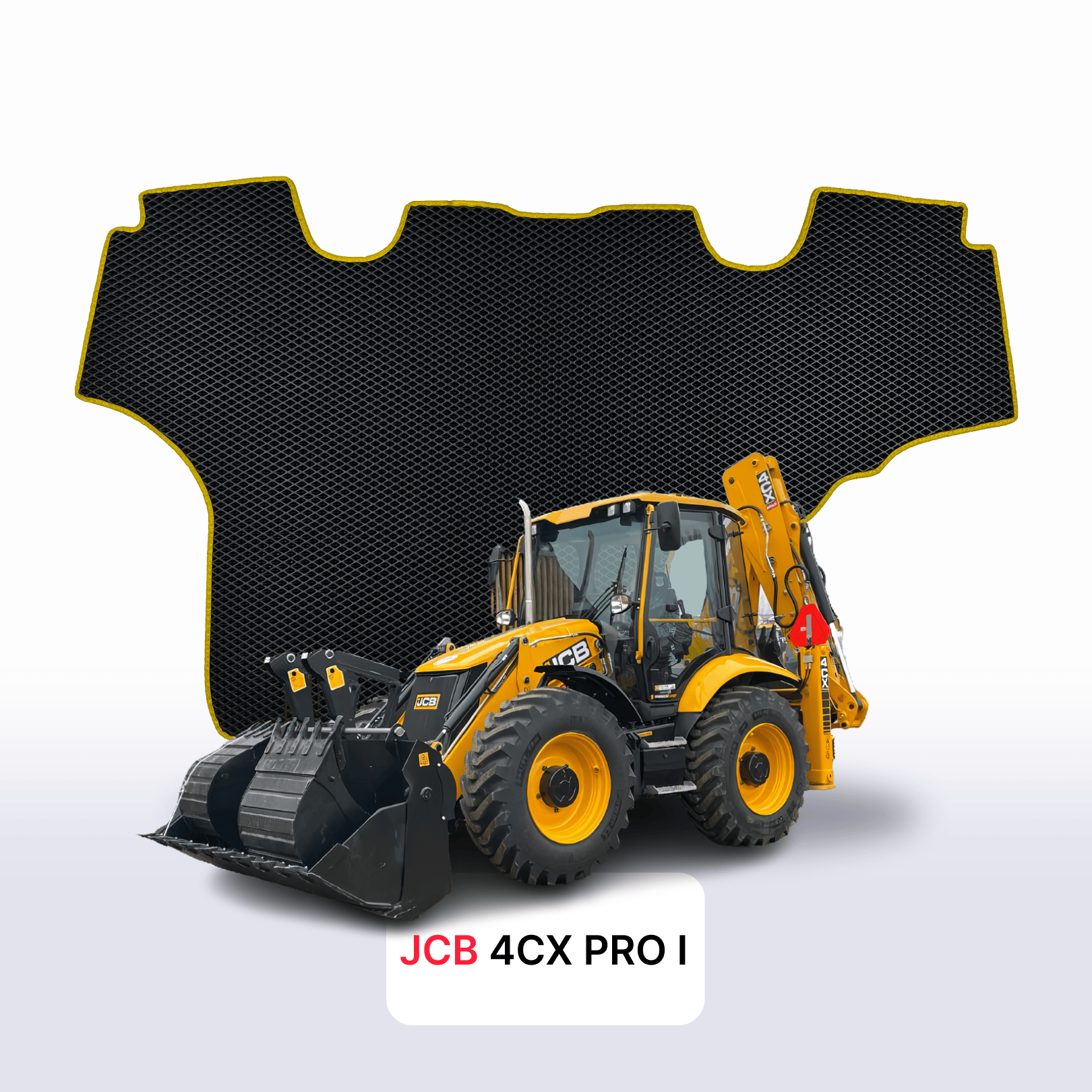 Autokoberce EVAMATS pro JCB 4CX PRO 1 gen 2008-2024 r. BAGR