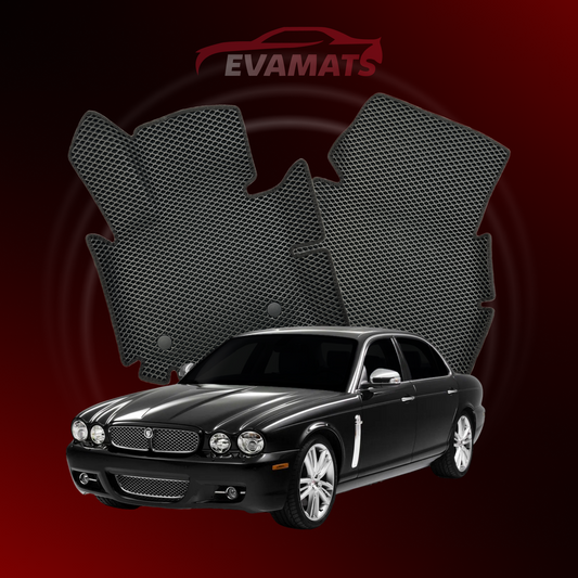 Autokoberce EVAMATS pro Jaguar XJR(X358) 3 gen 2007-2009 rok SEDAN