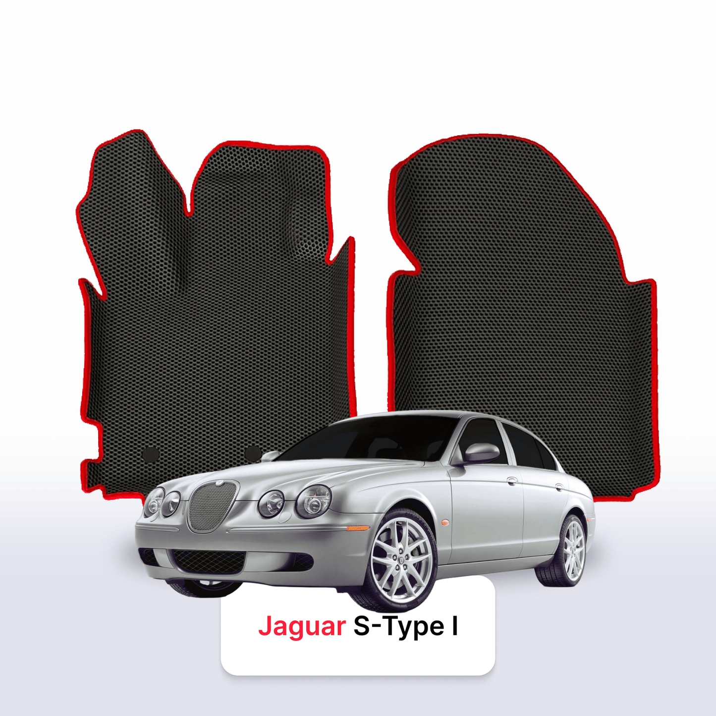 Autokoberce EVAMATS pro Jaguar S-Type 1 gen 1998-2008 rok SEDAN
