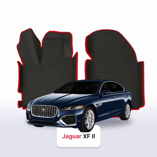 Autokoberce EVAMATS pro Jaguar XF 2 gen 2015-2025 rok LONG SEDAN