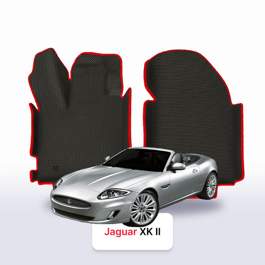 Autokoberce EVAMATS pro Jaguar XK 2 gen 2006-2014 rok CABRIO