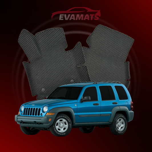 Autokoberce EVAMATS pro SUV Jeep Cherokee(KJ) 3 gen 2001-2007