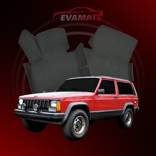 Autokoberce EVAMATS pro Jeep Cherokee(XJ) 2 gen 1983-2001 rok SUV 3dv.