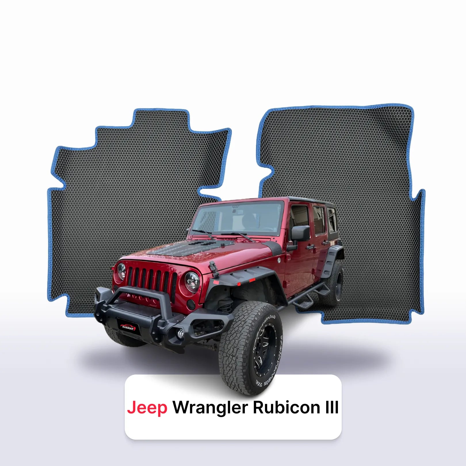 Autokoberce EVA pro Jeep Wrangler Rubicon(JK) 3 gen 2006-2018 r. SUV 5 dveří
