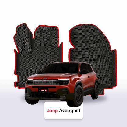 Autokoberce EVAMATS pro elektrické SUV Jeep Avenger 1 gen 2023-2025