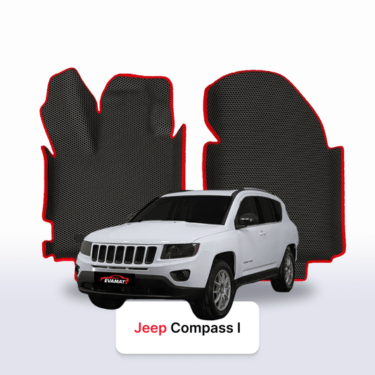 Autokoberce EVAMATS pro SUV Jeep Compass 1 gen 2006-2016 rok