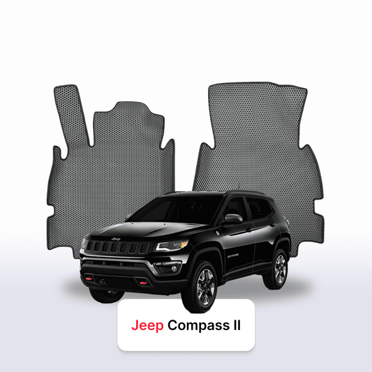 Autokoberce EVAMATS pro SUV Jeep Compass 2 gen 2017-2025 rok