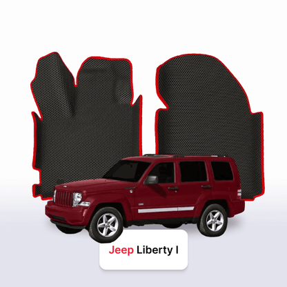 Autokoberce EVAMATS pro SUV Jeep Liberty 1 gen 2001-2007 rok