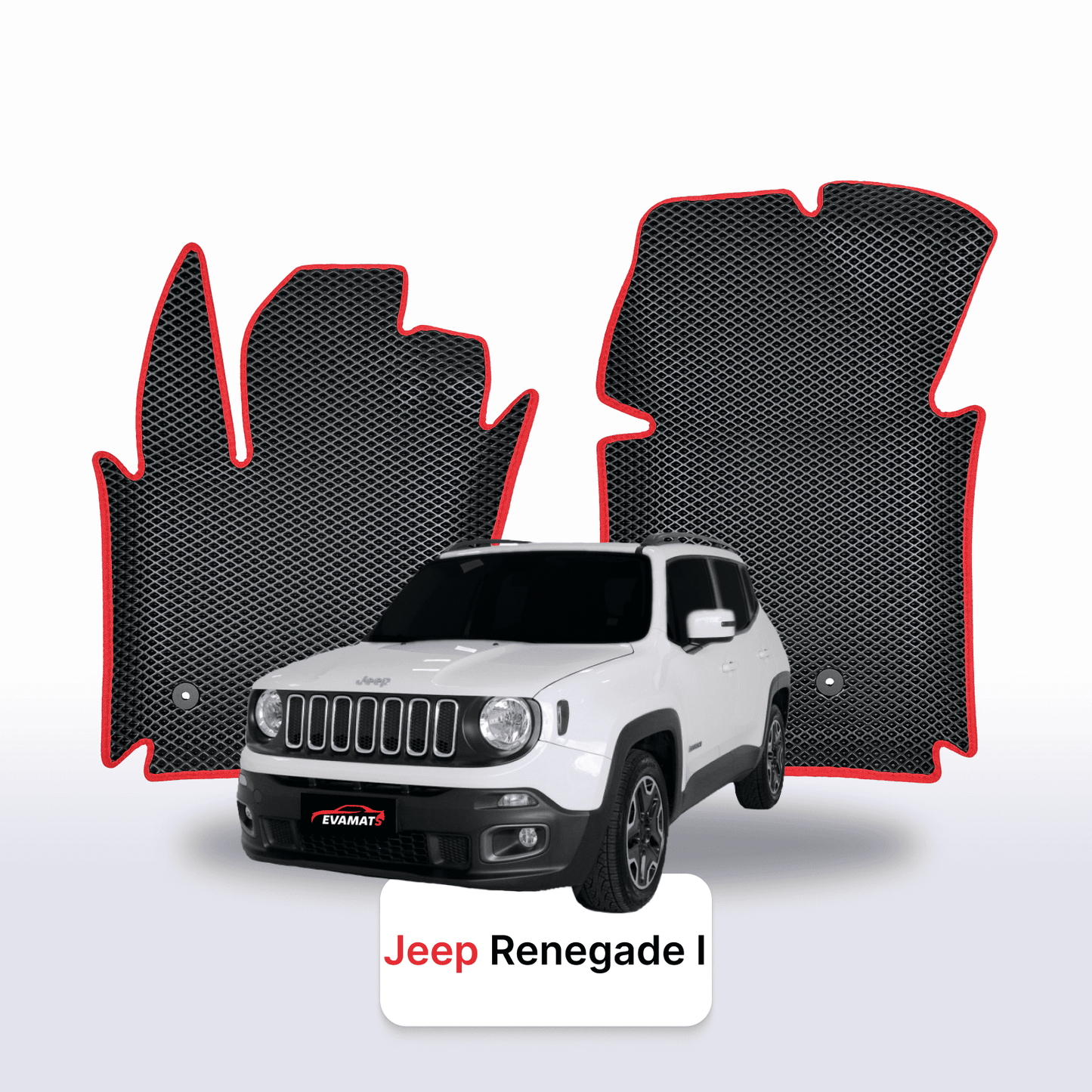 Autokoberce EVAMATS pro SUV Jeep Renegade 1 gen 2014-2025