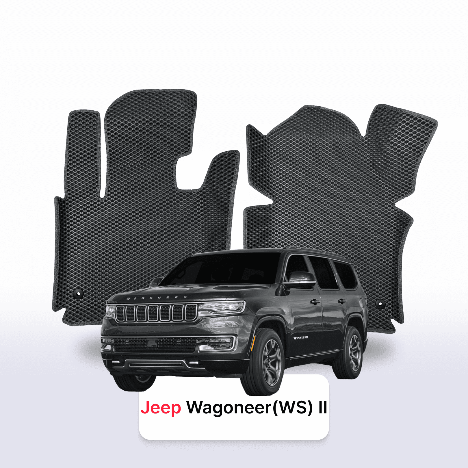 Autokoberce EVA pro Jeep Wagoneer(WS) 2 gen 2021-2025 r. SUV