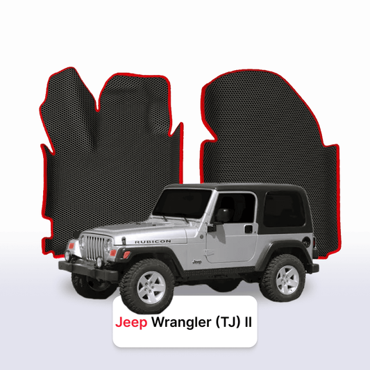 Autokoberce EVAMATS pro Jeep Wrangler(TJ) 2 gen 1996-2006 SUV 3dv.