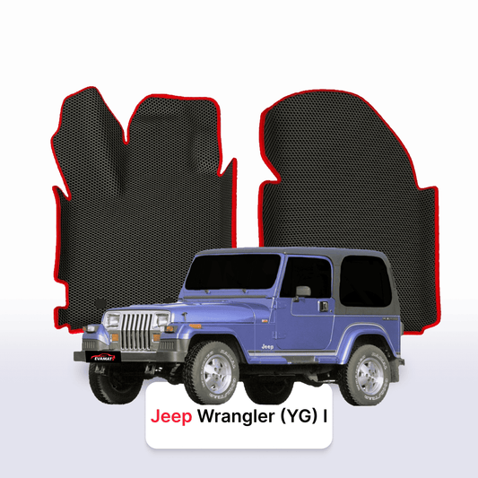Autokoberce EVAMATS pro Jeep Wrangler(YJ) 1 gen 1986-1996 SUV 3dv.