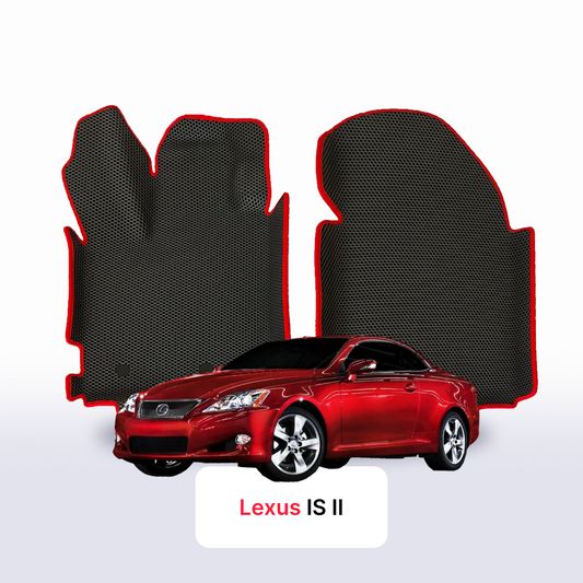 Autokoberce EVAMATS pro Lexus IS 2 gen 2005-2016 r. KUPÉ/KABRIOLET