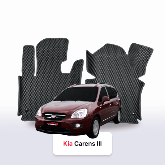 Autokoberce EVAMATS pro Kia Carens(UN) III gen 2006-2012 rok MINIVAN
