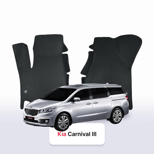 Autokoberce EVA pro Kia Carnival III gen 2014-2021 r. MINIVAN
