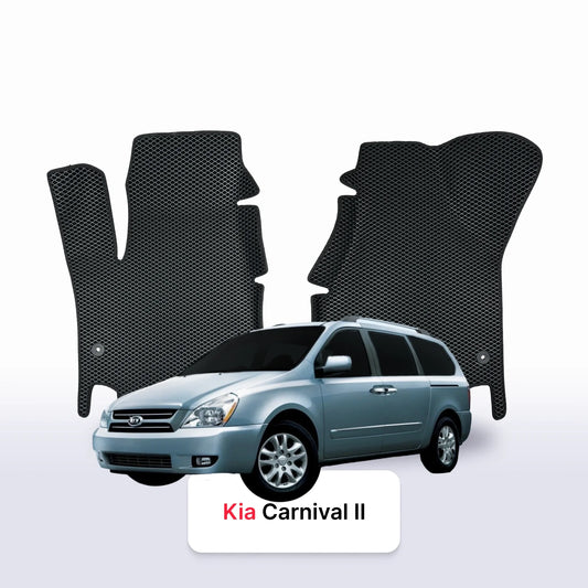 Autokoberce EVAMATS pro Kia Carnival II gen 2006-2014 rok MINIVAN