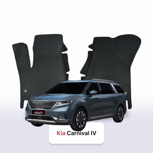 Autokoberce EVAMATS pro Kia Carnival IV gen 2020-2025 rok MINIVAN