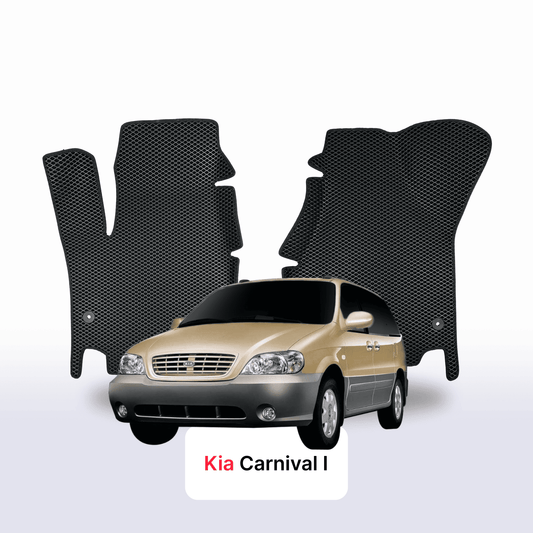 Autokoberce EVAMATS pro Kia Carnival I gen 1998-2006 rok MINIVAN