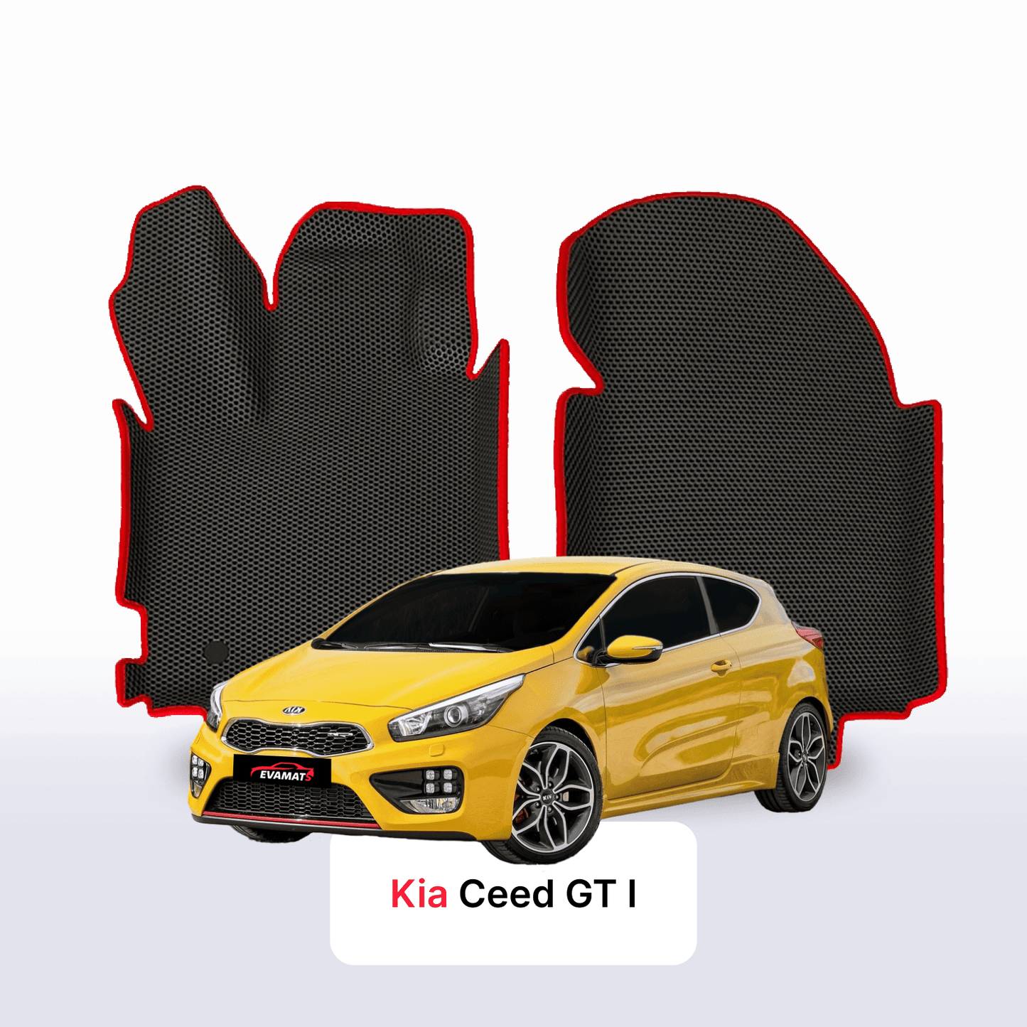 Autokoberce EVAMATS pro Kia Ceed GT I gen 2012-2018 rok HATCHBACK 3dv.