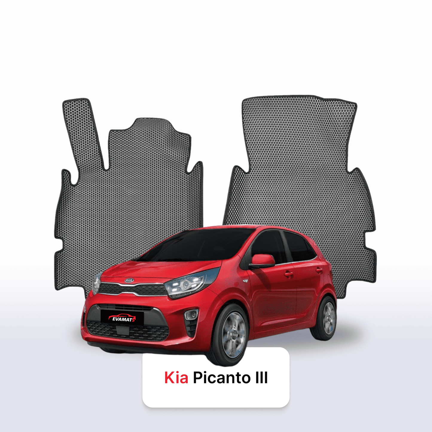 Autokoberce EVAMATS pro Kia Picanto III gen 2017-2025 rok HATCHBACK 5dv.