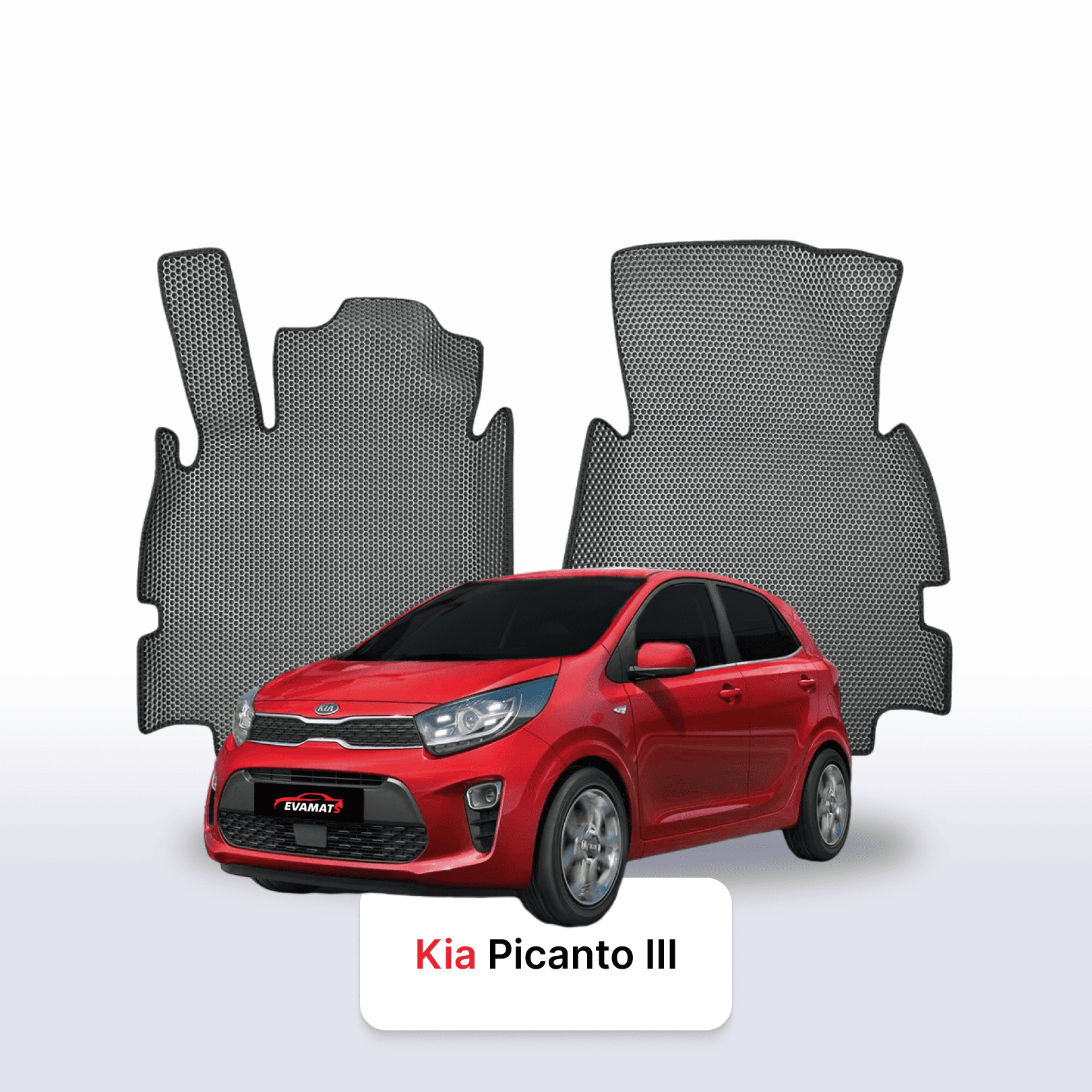 Autokoberce EVA pro Kia Picanto III gen 2017-2028 r. HATCHBACK 5 dveří