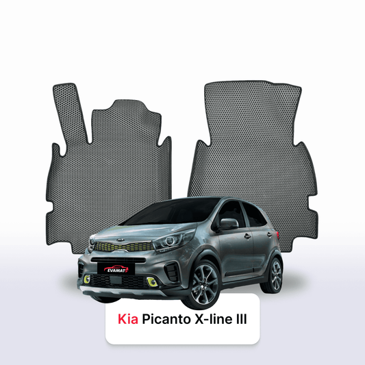 Autokoberce EVAMATS pro Kia Picanto X-line III gen 2017-2025 rok HATCHBACK 5dv.