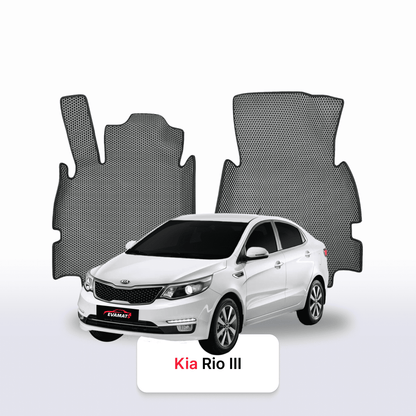 Autokoberce EVAMATS pro Kia Rio III gen 2011-2017 SEDAN