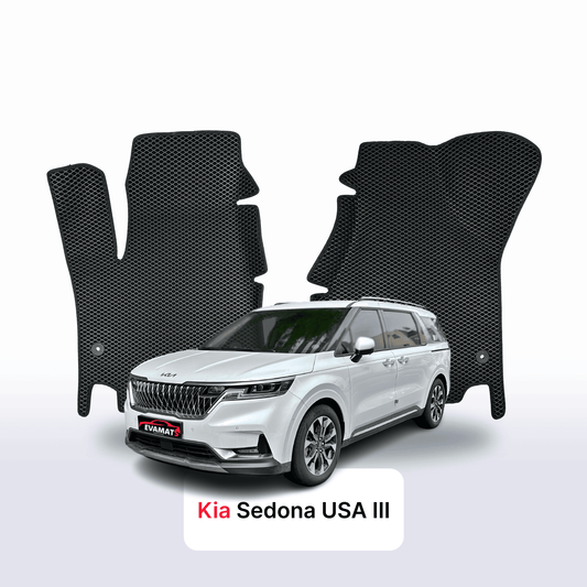 Autokoberce EVAMATS pro Chrysler Pacifica Pinnacle (RU) 2 gen 2020-2025 rok MINIVAN Autokoberce EVAMATS pro Chrysler Pacifica Pinnacle (RU) 2 gen 2020-2025 rok MINIVAN