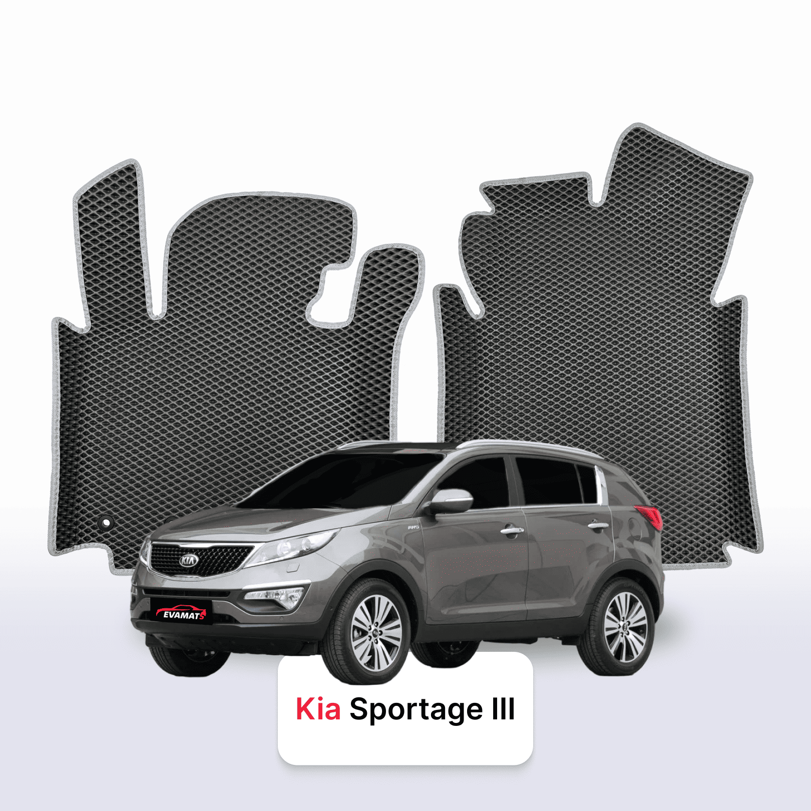 Autokoberce EVA pro Kia Sportage III gen 2010-2016 r. SUV