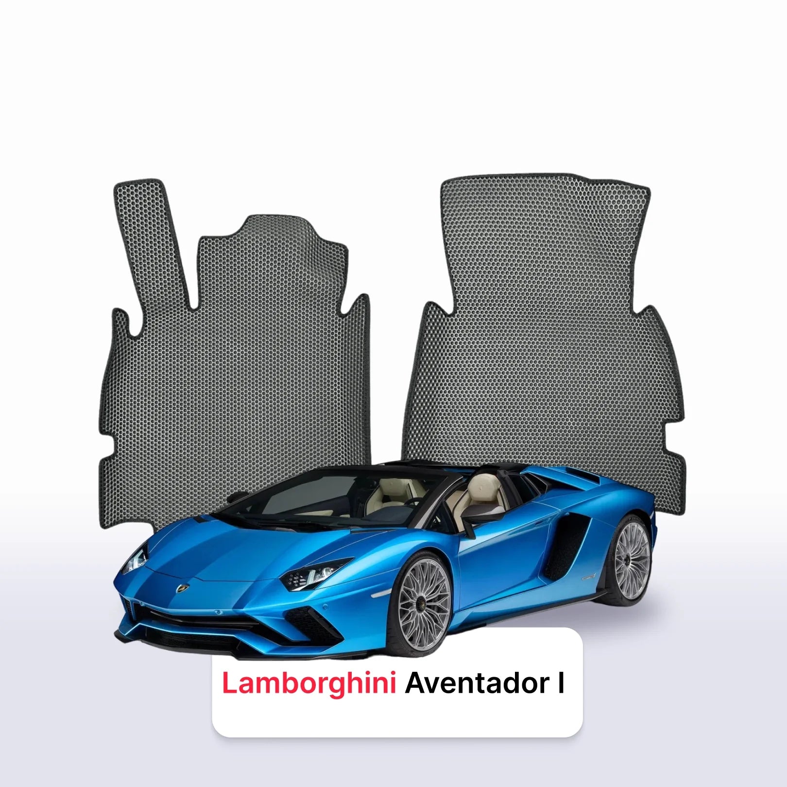 Autokoberce EVA pro Lamborghini Aventador 1 gen 2011-2023 r. ROADSTER