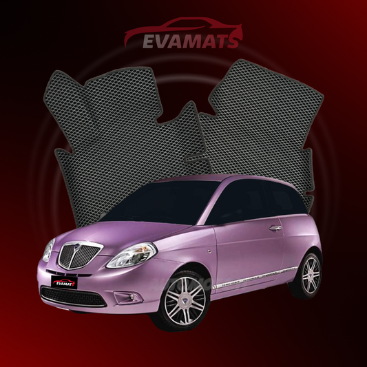Autokoberce EVAMATS pro Lancia Ypsilon (Typ843) 2 gen 2003-2011 rok HATCHBACK 3dv.