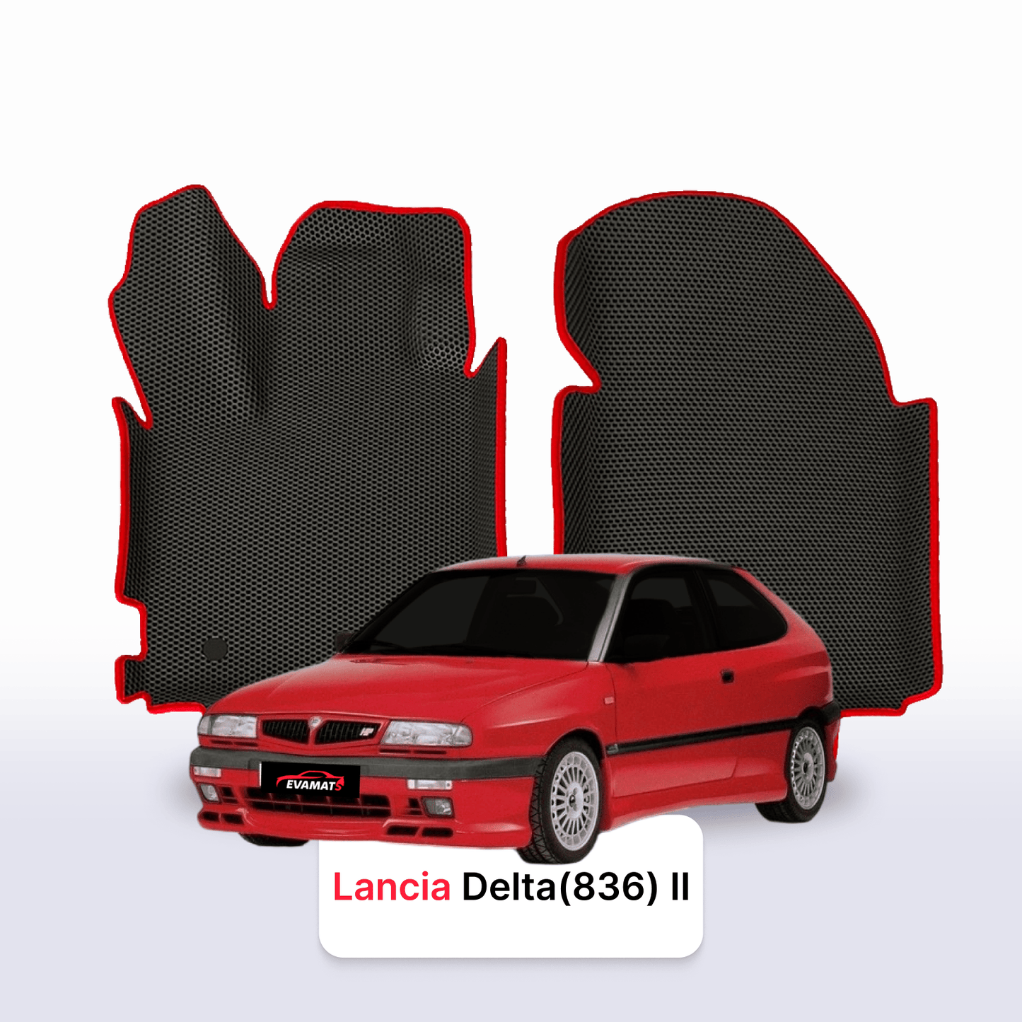 Autokoberce EVAMATS pro Lancia Delta(836) 2 gen 1993-1999 rok HATCHBACK 3dv.