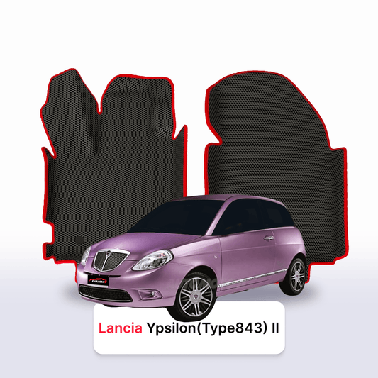 Autokoberce EVAMATS pro Lancia Ypsilon (Typ843) 2 gen 2003-2011 rok HATCHBACK 3dv.