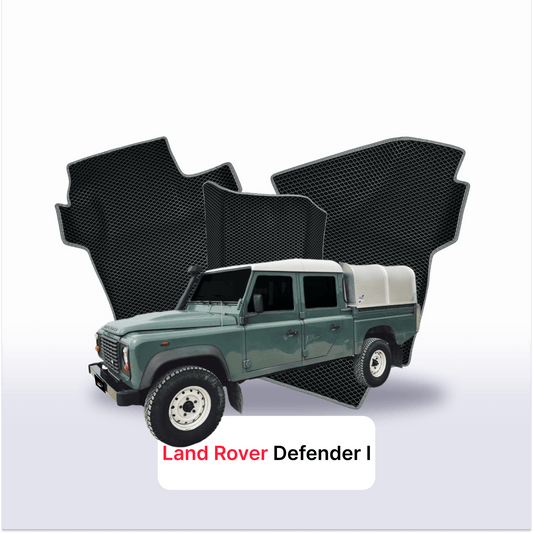Autokoberce EVA pro Land Rover Defender 1 gen 1983-2016 r. PICK-UP  dvojkabina